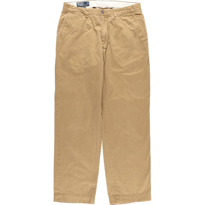 Ralph Lauren POLO by Ralph Lauren PROSPECT PANT chino pants, men's size W33 cotton brown type Vintage Second Hand