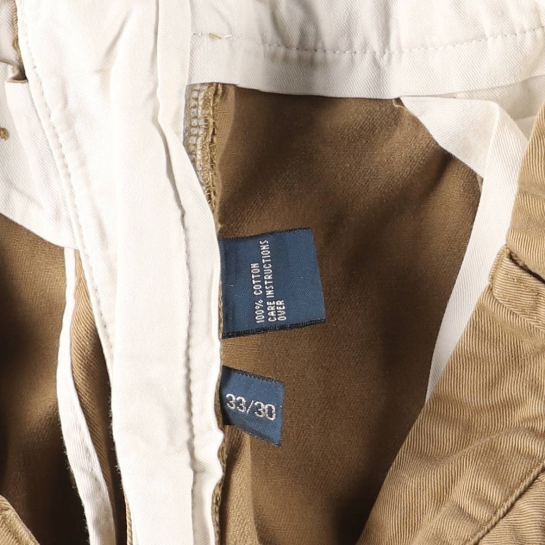 Ralph Lauren POLO by Ralph Lauren PROSPECT PANT chino pants, men's size W33 cotton brown type Vintage Second Hand