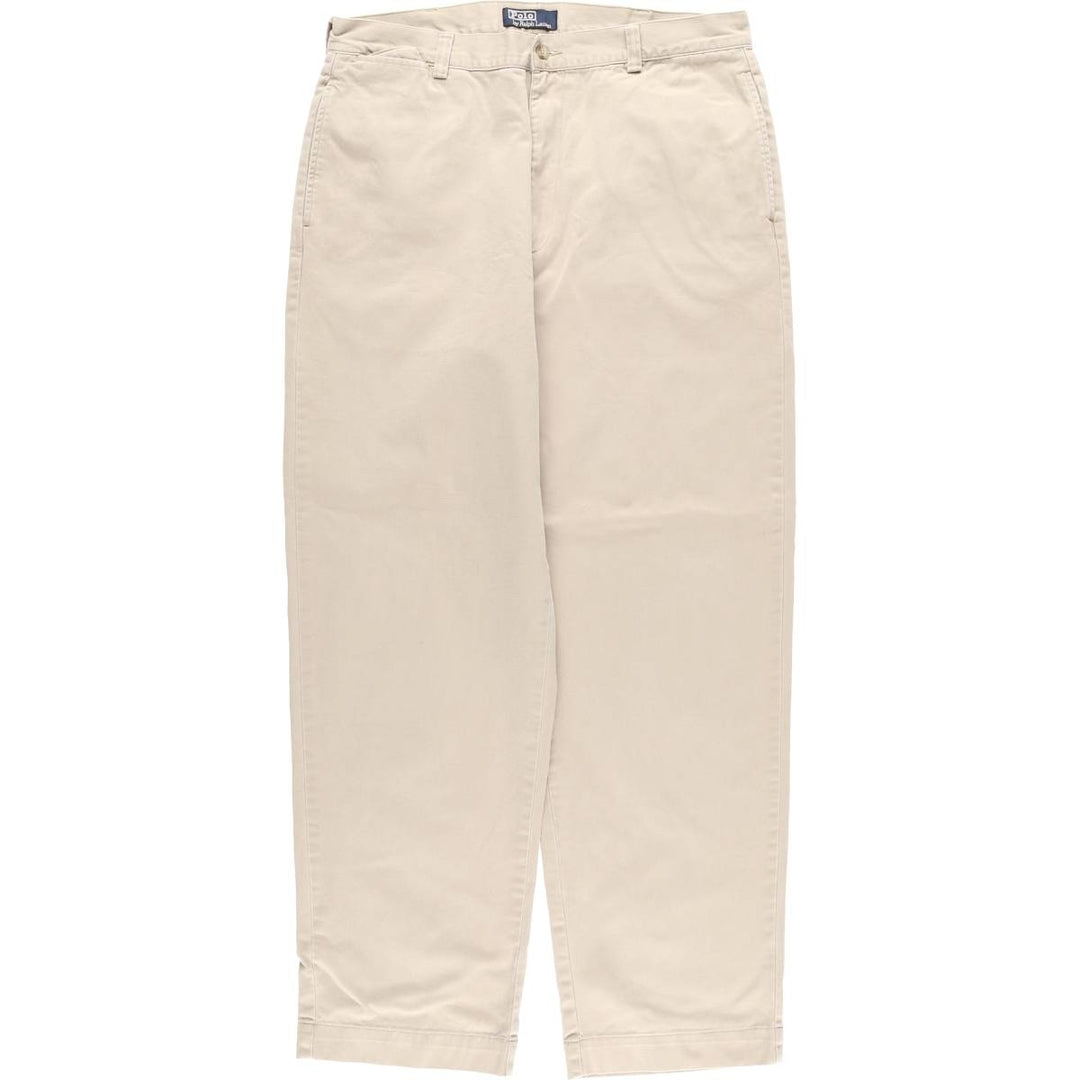 Ralph Lauren POLO by Ralph Lauren Chino Pants Men's W36 cotton Beige type Vintage Second Hand