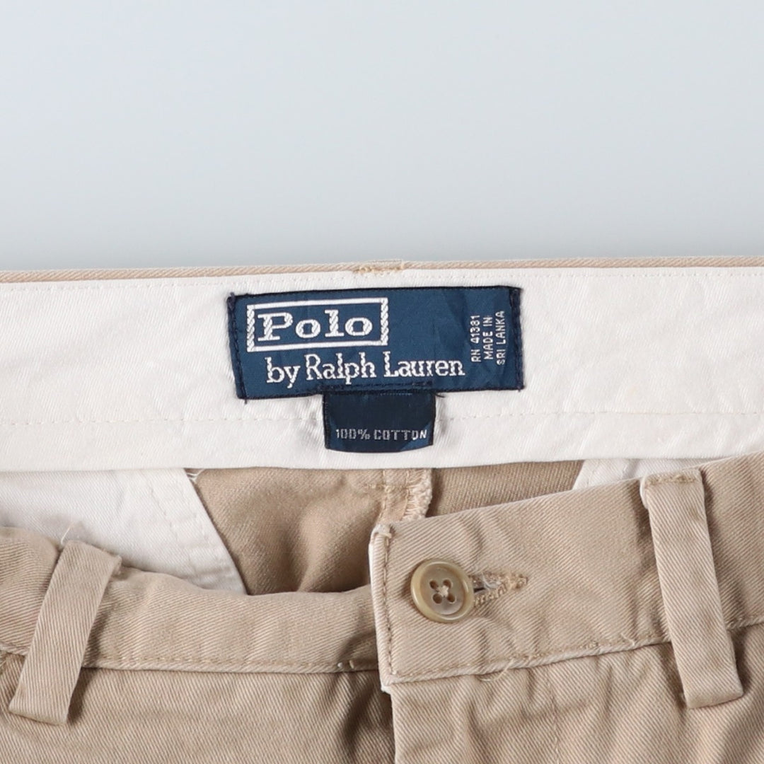 Ralph Lauren POLO by Ralph Lauren Men's Chino Pants, Size W30 cotton Beige type Vintage Second Hand