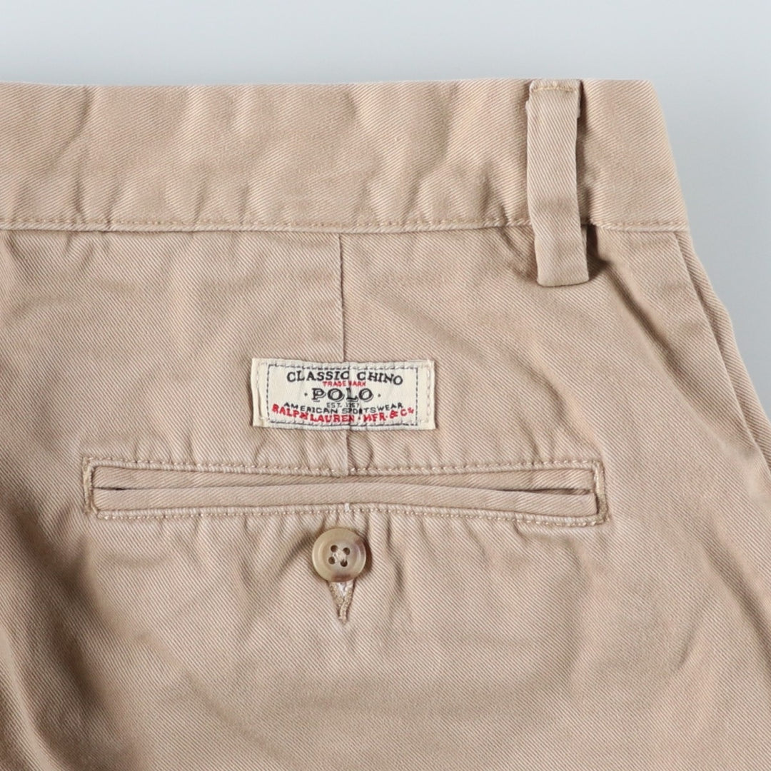 Ralph Lauren POLO by Ralph Lauren Men's Chino Pants, Size W30 cotton Beige type Vintage Second Hand