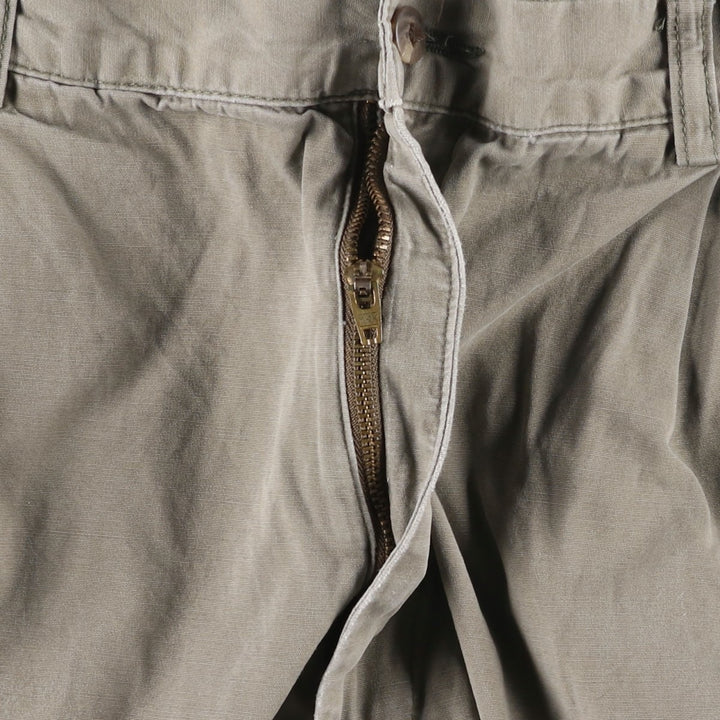 Ralph Lauren POLO by Ralph Lauren HAMMOND PANT, two-pleat chino pants, men's, W33 equivalent cotton gray type Vintage Second Hand