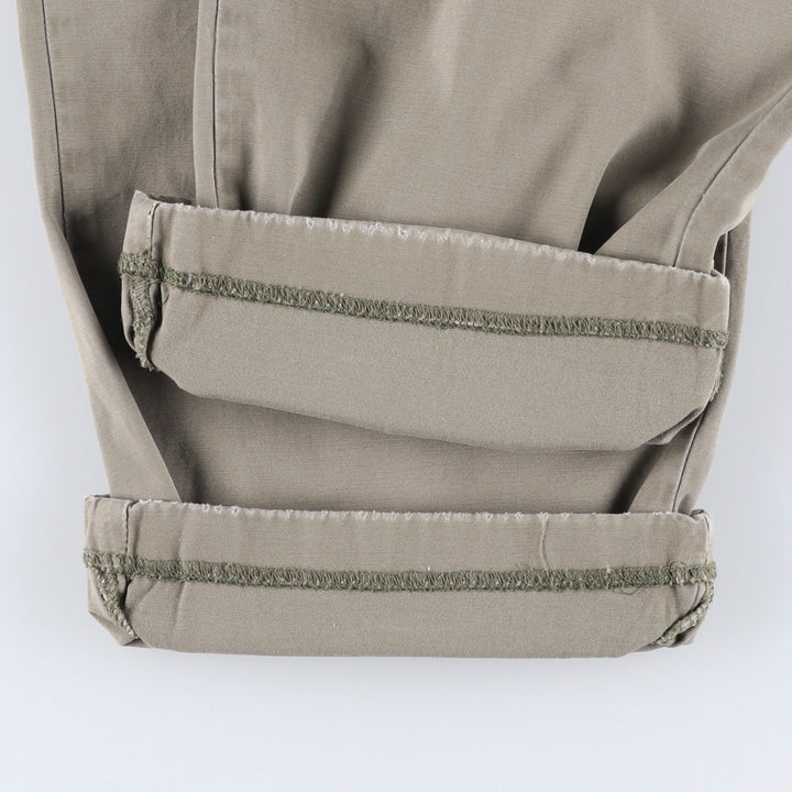 Ralph Lauren POLO by Ralph Lauren HAMMOND PANT, two-pleat chino pants, men's, W33 equivalent cotton gray type Vintage Second Hand