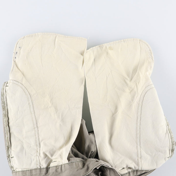 Ralph Lauren POLO by Ralph Lauren HAMMOND PANT, two-pleat chino pants, men's, W33 equivalent cotton gray type Vintage Second Hand