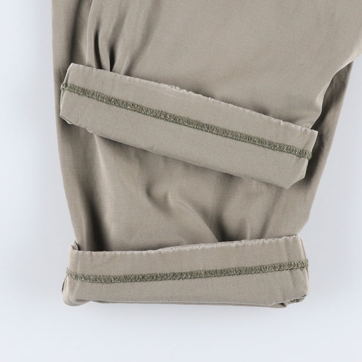 Ralph Lauren POLO by Ralph Lauren HAMMOND PANT, two-pleat chino pants, men's, W33 equivalent cotton gray type Vintage Second Hand