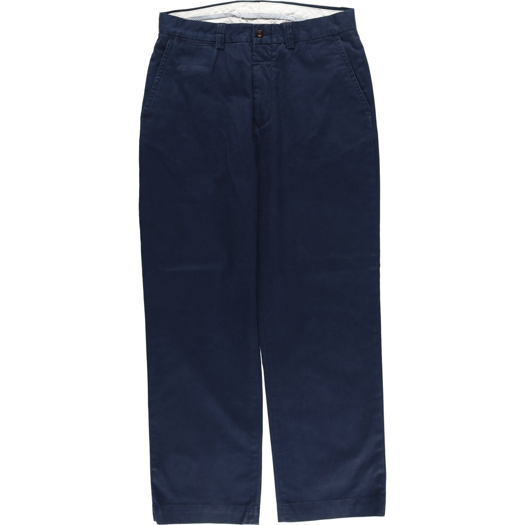 Ralph Lauren POLO by Ralph Lauren GI PANT Chino Pants, Men's W33 (approx.) cotton navy blue type Vintage Second Hand