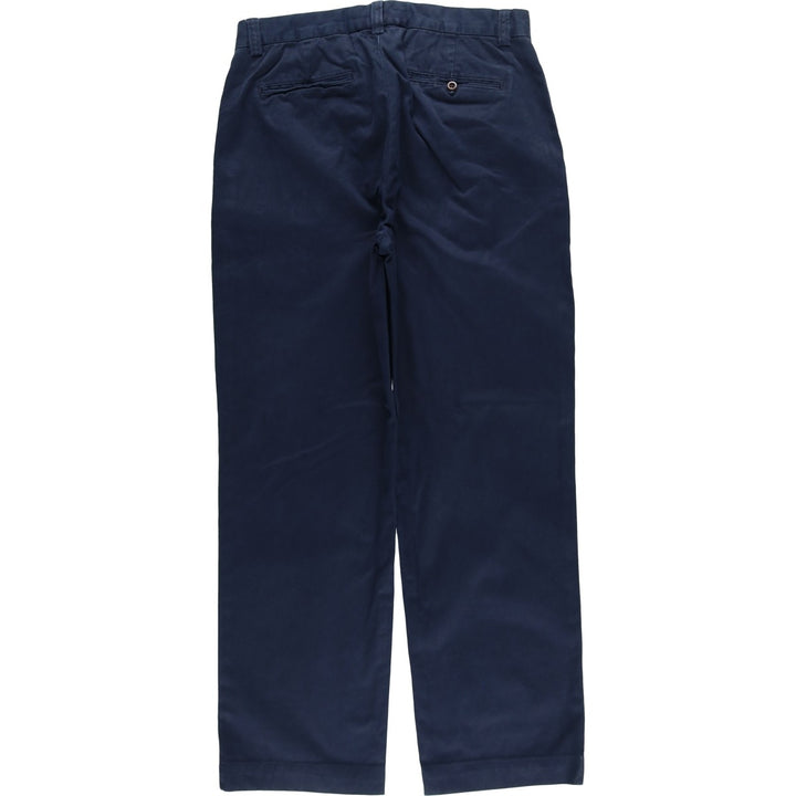 Ralph Lauren POLO by Ralph Lauren GI PANT Chino Pants, Men's W33 (approx.) cotton navy blue type Vintage Second Hand