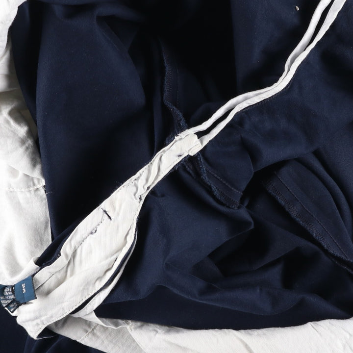 Ralph Lauren POLO by Ralph Lauren GI PANT Chino Pants, Men's W33 (approx.) cotton navy blue type Vintage Second Hand
