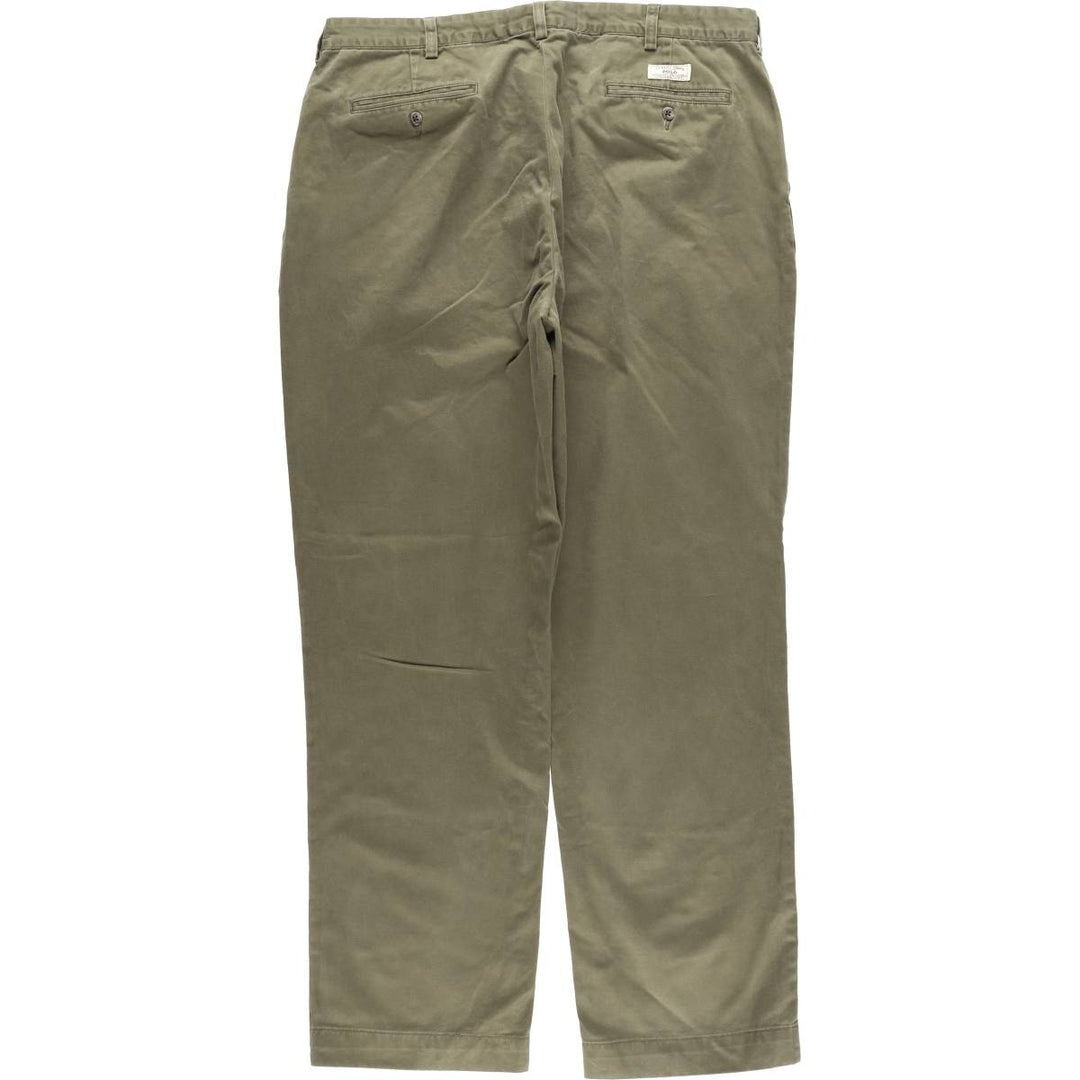 Ralph Lauren POLO by Ralph Lauren PROSPECT PANT chino pants, men's size W37 cotton Khaki type sage green Vintage Second Hand