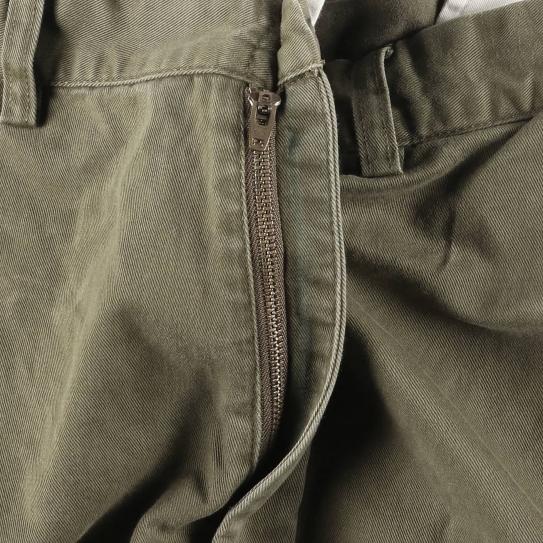Ralph Lauren POLO by Ralph Lauren PROSPECT PANT chino pants, men's size W37 cotton Khaki type sage green Vintage Second Hand