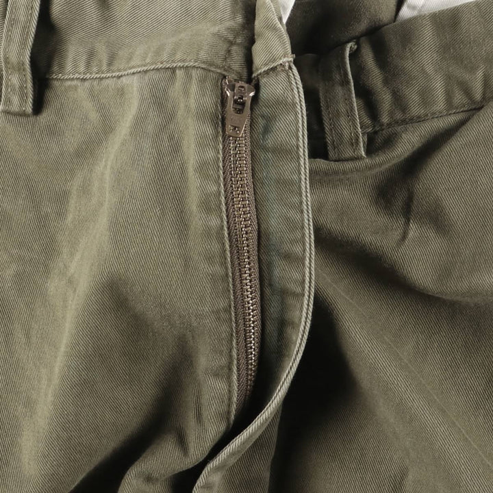 Ralph Lauren POLO by Ralph Lauren PROSPECT PANT chino pants, men's size W37 cotton Khaki type sage green Vintage Second Hand
