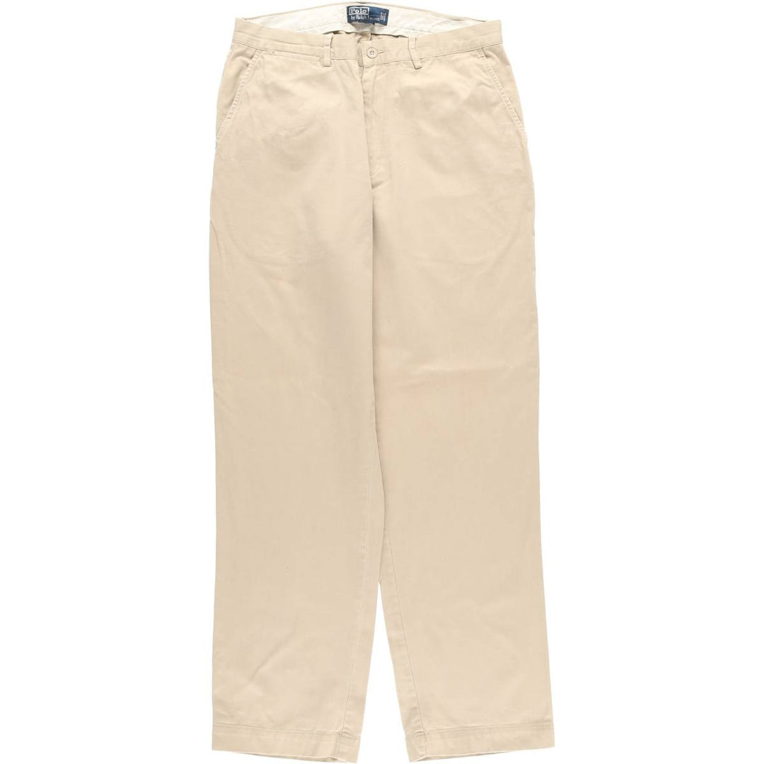 Ralph Lauren POLO by Ralph Lauren Chino Pants Men's W33 equivalent cotton Beige type Vintage Second Hand