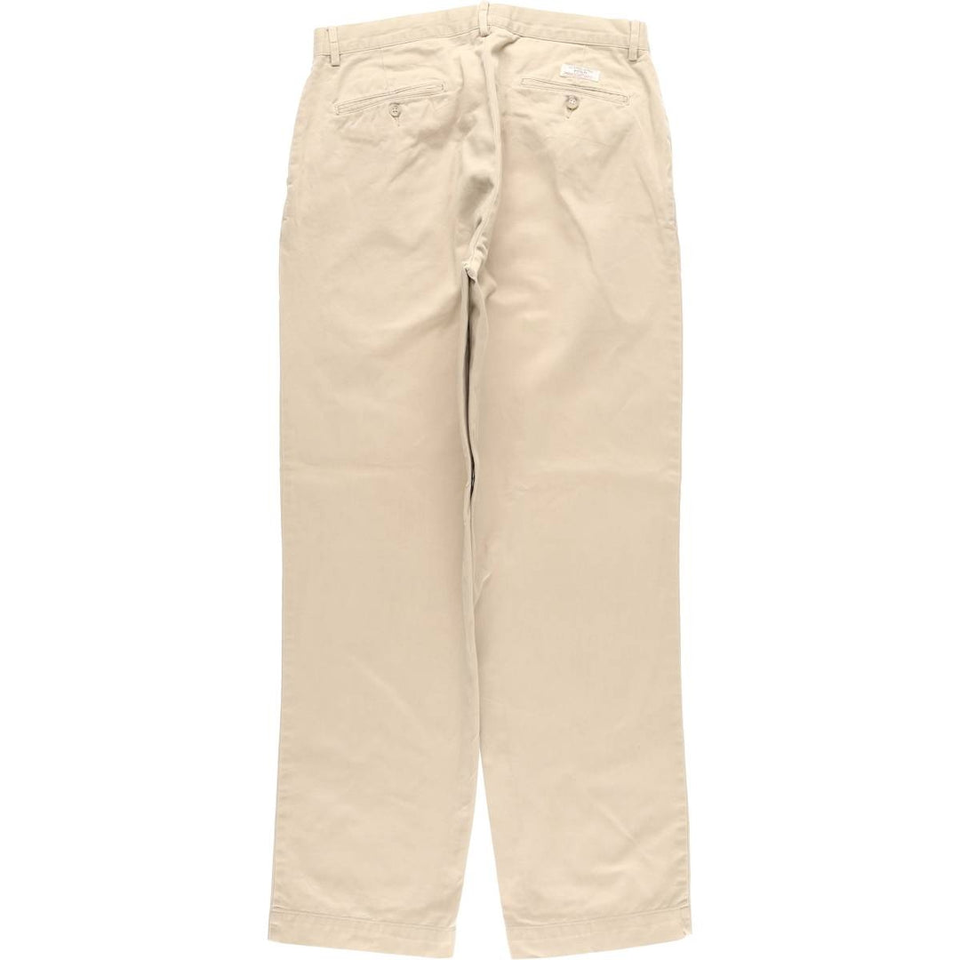Ralph Lauren POLO by Ralph Lauren Chino Pants Men's W33 equivalent cotton Beige type Vintage Second Hand