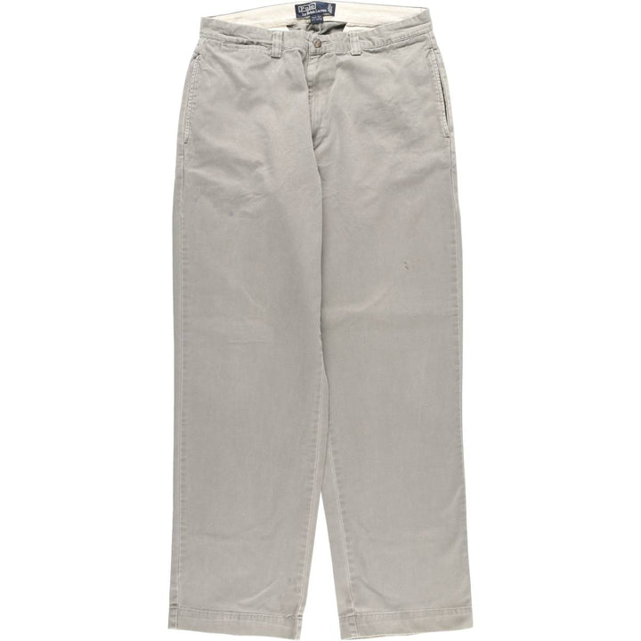Ralph Lauren POLO by Ralph Lauren PHILIP PANT Chino Pants, Men's W32 equivalent. cotton Beige type Vintage Second Hand
