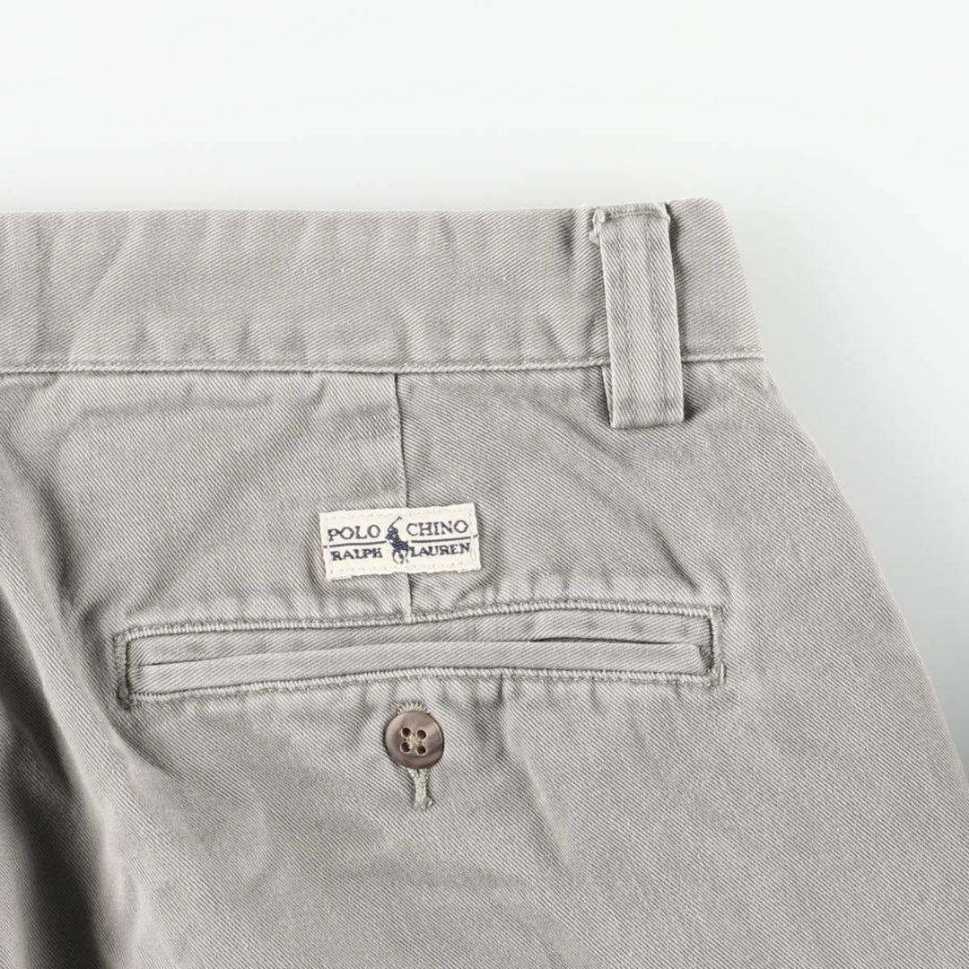 Ralph Lauren POLO by Ralph Lauren PHILIP PANT Chino Pants, Men's W32 equivalent. cotton Beige type Vintage Second Hand