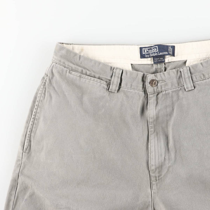 Ralph Lauren POLO by Ralph Lauren PHILIP PANT Chino Pants, Men's W32 equivalent. cotton Beige type Vintage Second Hand