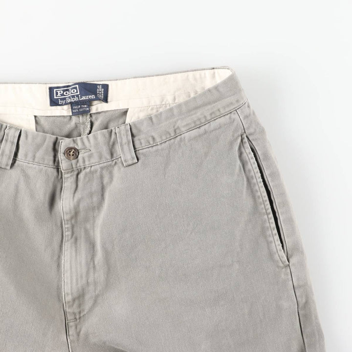 Ralph Lauren POLO by Ralph Lauren PHILIP PANT Chino Pants, Men's W32 equivalent. cotton Beige type Vintage Second Hand