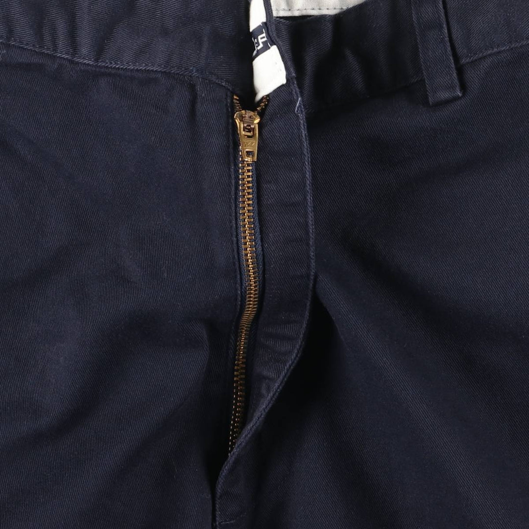 Ralph Lauren POLO GOLF Chino Pants, Men's Size W33 (approx.) cotton navy blue type Vintage Second Hand