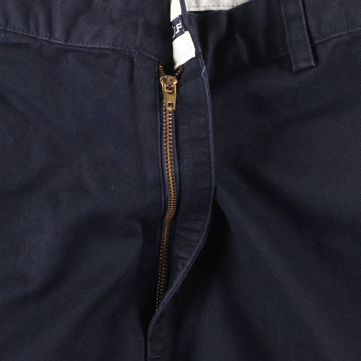 Ralph Lauren POLO GOLF Chino Pants, Men's Size W33 (approx.) cotton navy blue type Vintage Second Hand