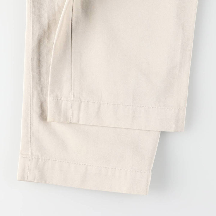 Ralph Lauren POLO by Ralph Lauren Two-pleat Chino Pants for Men, W32 equivalent cotton Beige type Vintage Second Hand