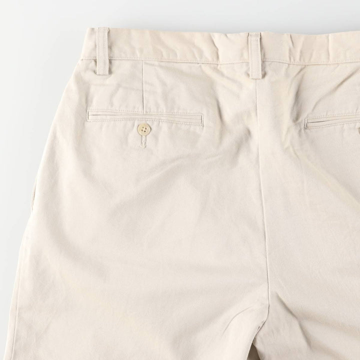 Ralph Lauren POLO by Ralph Lauren Two-pleat Chino Pants for Men, W32 equivalent cotton Beige type Vintage Second Hand