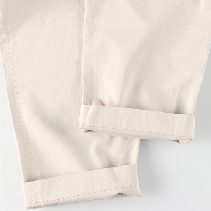 Ralph Lauren POLO by Ralph Lauren Two-pleat Chino Pants for Men, W32 equivalent cotton Beige type Vintage Second Hand