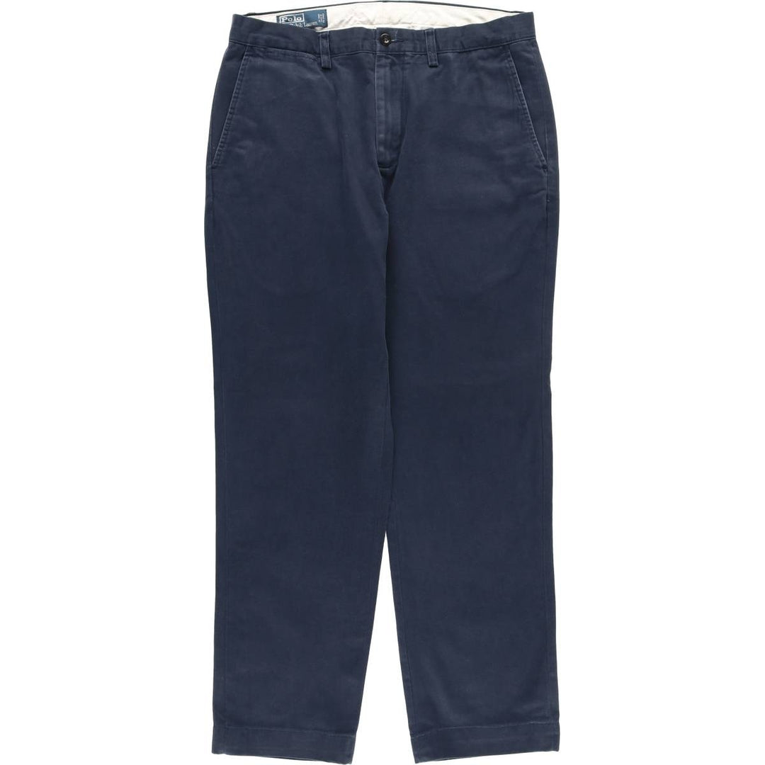 Ralph Lauren POLO by Ralph Lauren PRESTON PANT, Men's Chino Pants, Size W33 cotton navy blue type Vintage Second Hand