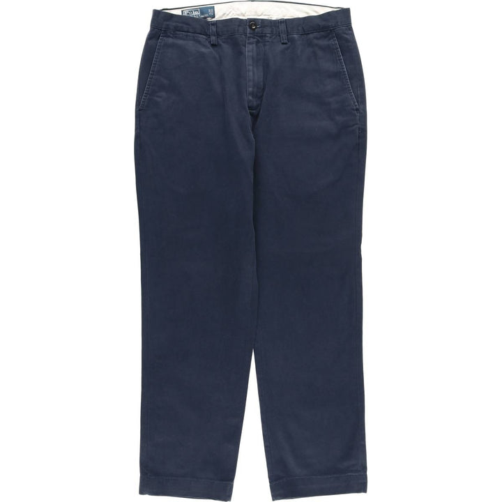Ralph Lauren POLO by Ralph Lauren PRESTON PANT, Men's Chino Pants, Size W33 cotton navy blue type Vintage Second Hand