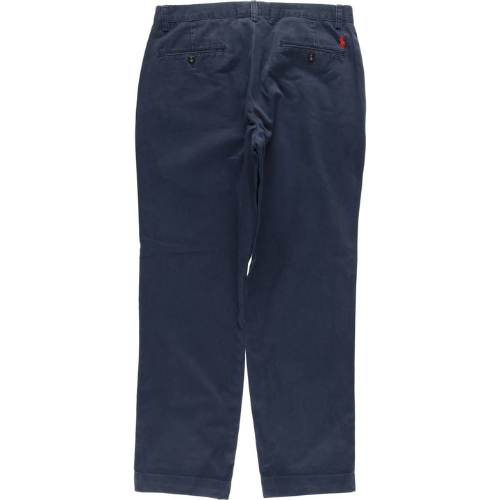 Ralph Lauren POLO by Ralph Lauren PRESTON PANT, Men's Chino Pants, Size W33 cotton navy blue type Vintage Second Hand