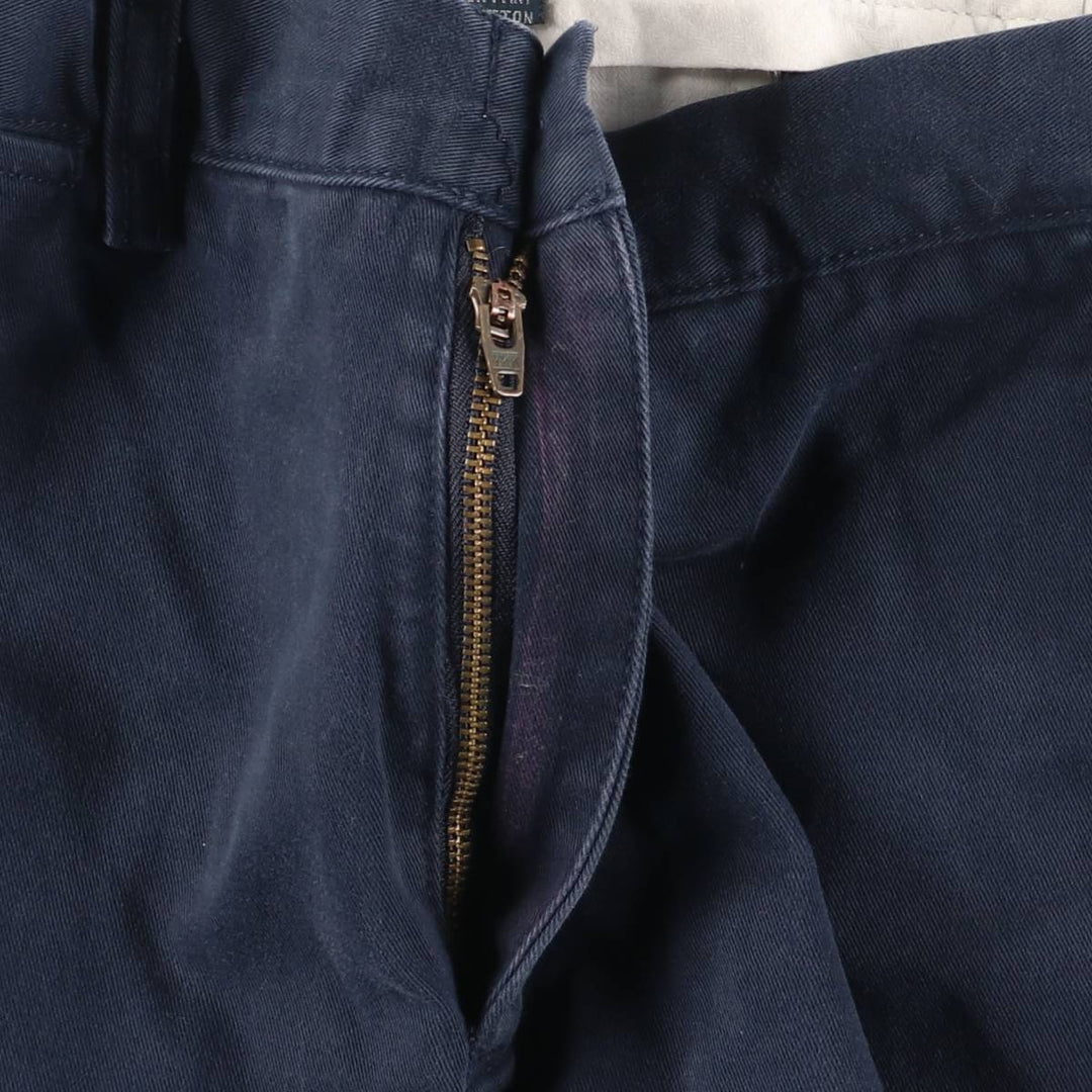 Ralph Lauren POLO by Ralph Lauren PRESTON PANT, Men's Chino Pants, Size W33 cotton navy blue type Vintage Second Hand