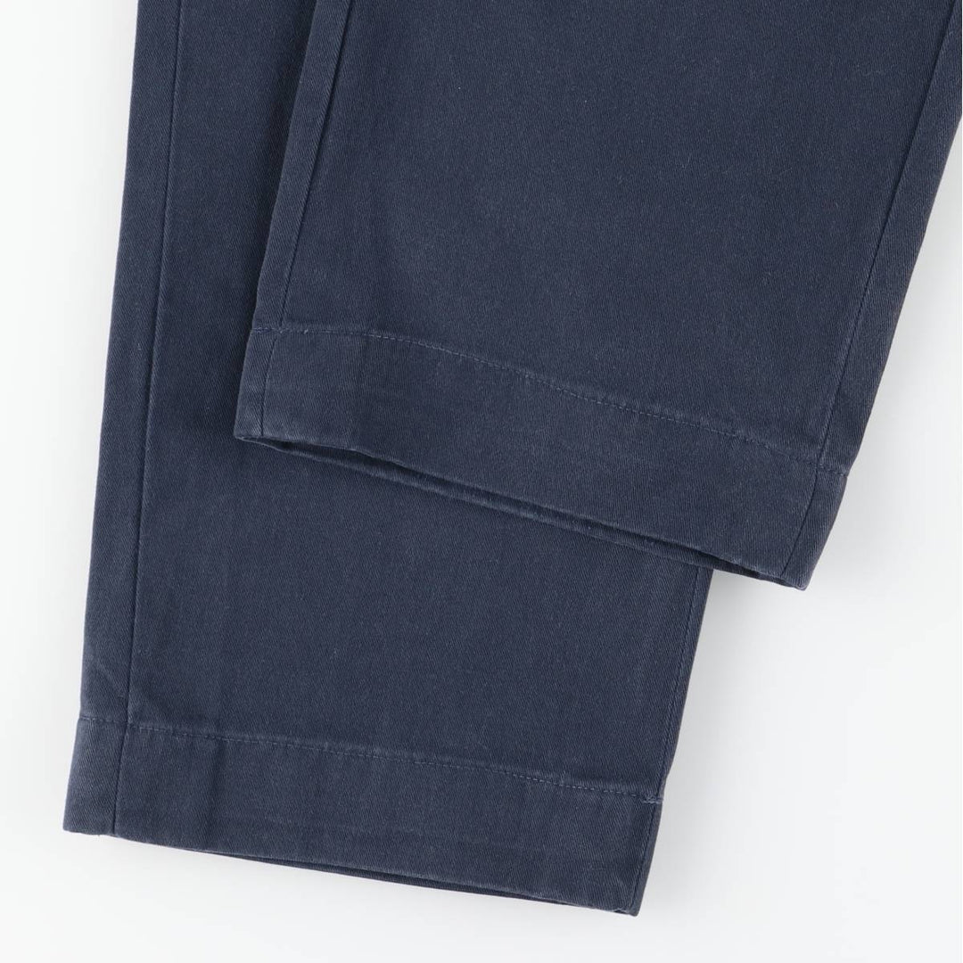 Ralph Lauren POLO by Ralph Lauren PRESTON PANT, Men's Chino Pants, Size W33 cotton navy blue type Vintage Second Hand