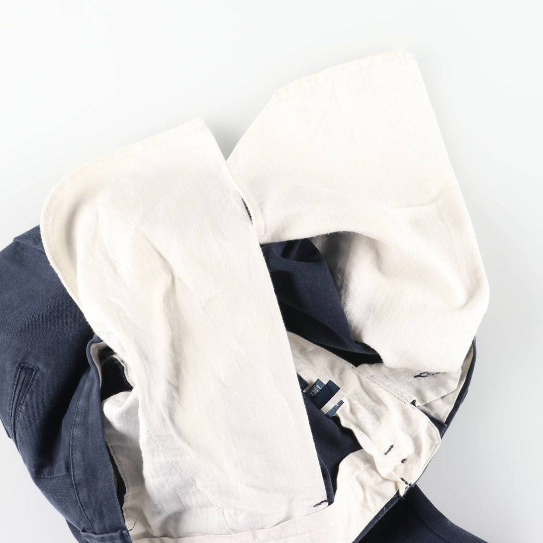 Ralph Lauren POLO by Ralph Lauren PRESTON PANT, Men's Chino Pants, Size W33 cotton navy blue type Vintage Second Hand