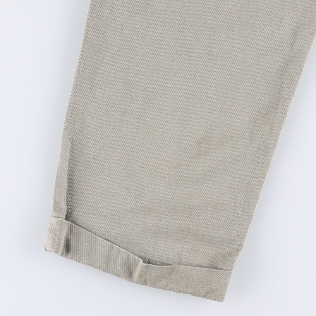 Ralph Lauren POLO by Ralph Lauren HAMMOND PANT Chino pants for men, equivalent to w34 cotton Beige type Vintage Second Hand