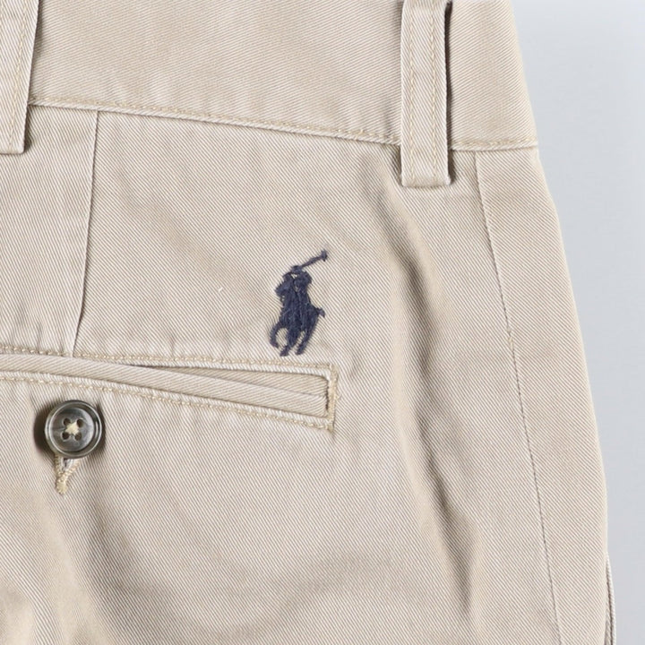 Ralph Lauren POLO by Ralph Lauren PRESTON PANT Chino pants for men, equivalent to w34 cotton beige type brown Vintage Second Hand