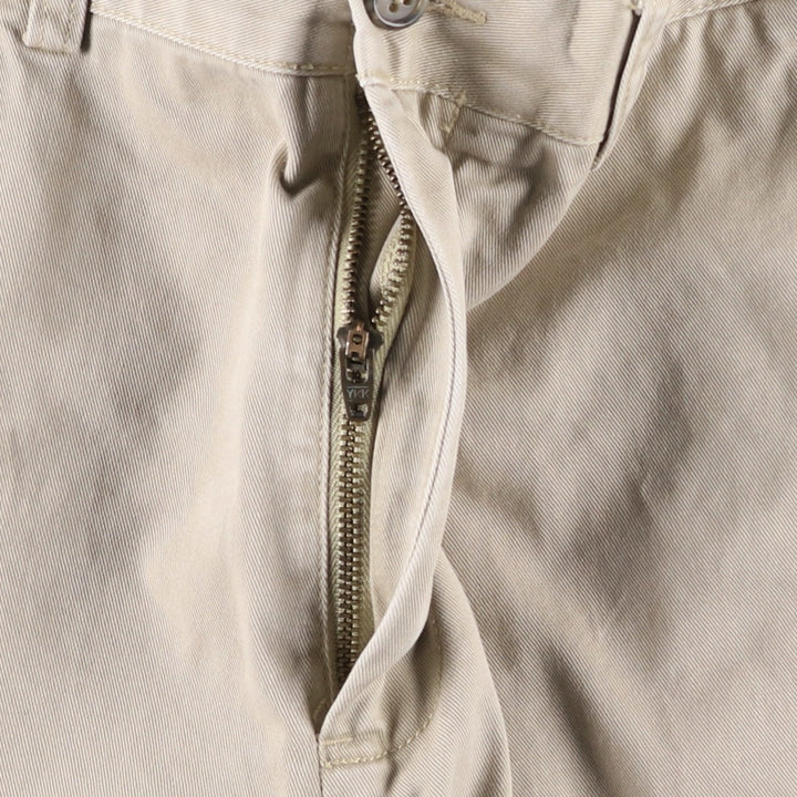 Ralph Lauren POLO by Ralph Lauren PRESTON PANT Chino pants for men, equivalent to w34 cotton beige type brown Vintage Second Hand