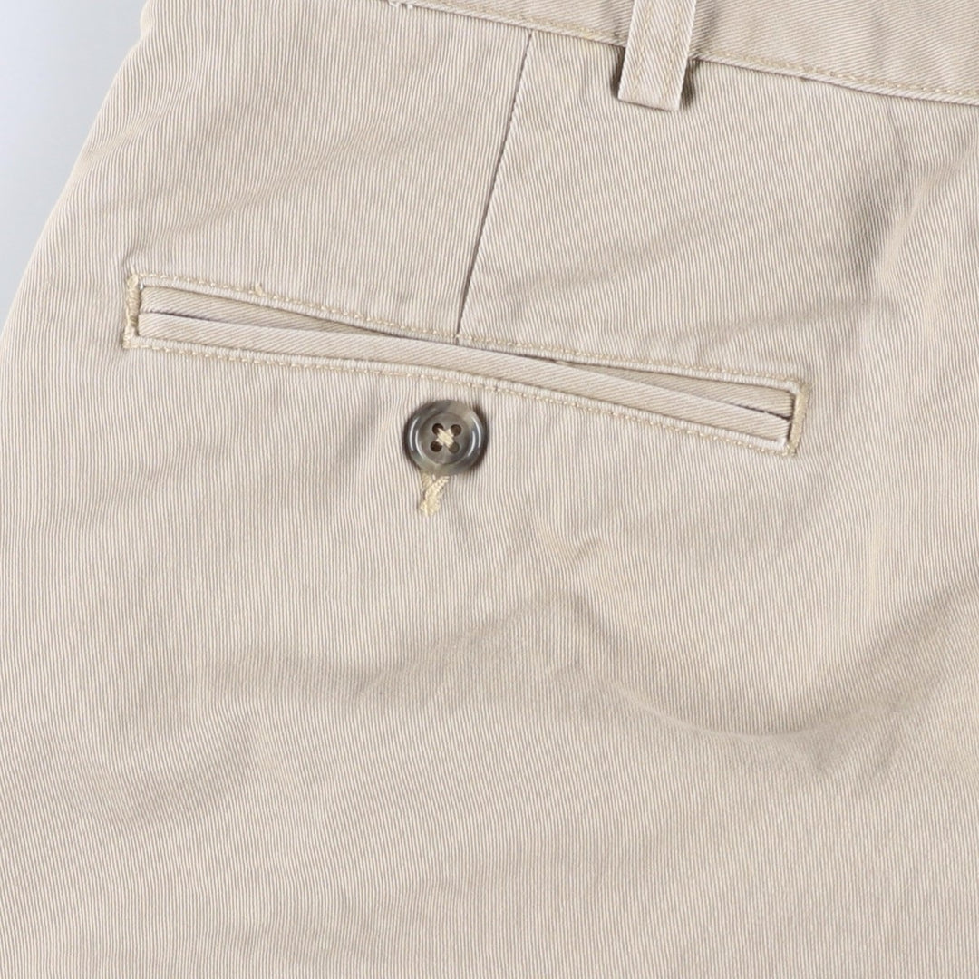 Ralph Lauren POLO by Ralph Lauren PRESTON PANT Chino pants for men, equivalent to w34 cotton beige type brown Vintage Second Hand