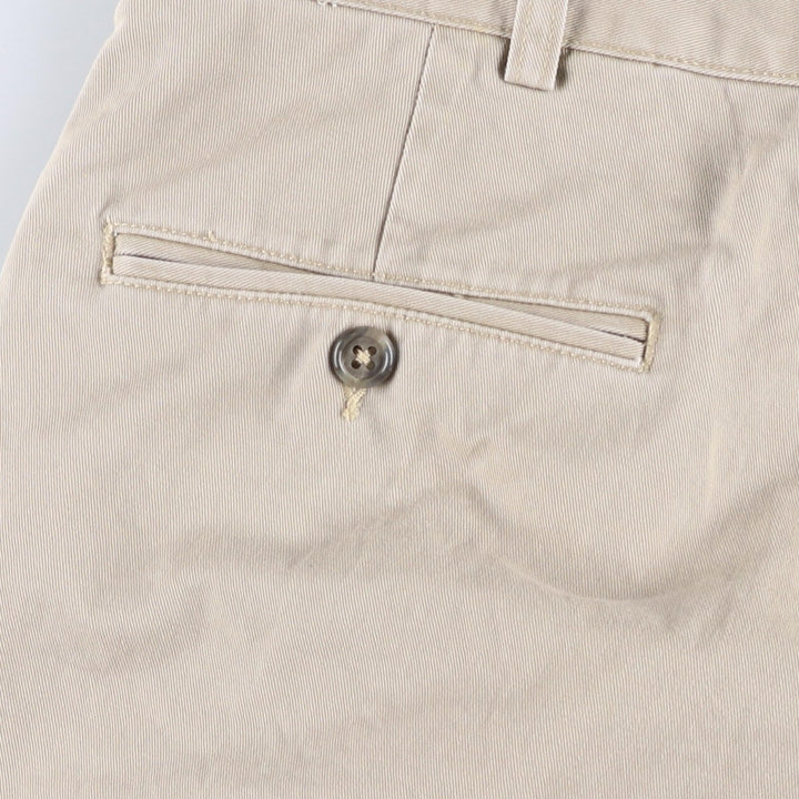 Ralph Lauren POLO by Ralph Lauren PRESTON PANT Chino pants for men, equivalent to w34 cotton beige type brown Vintage Second Hand