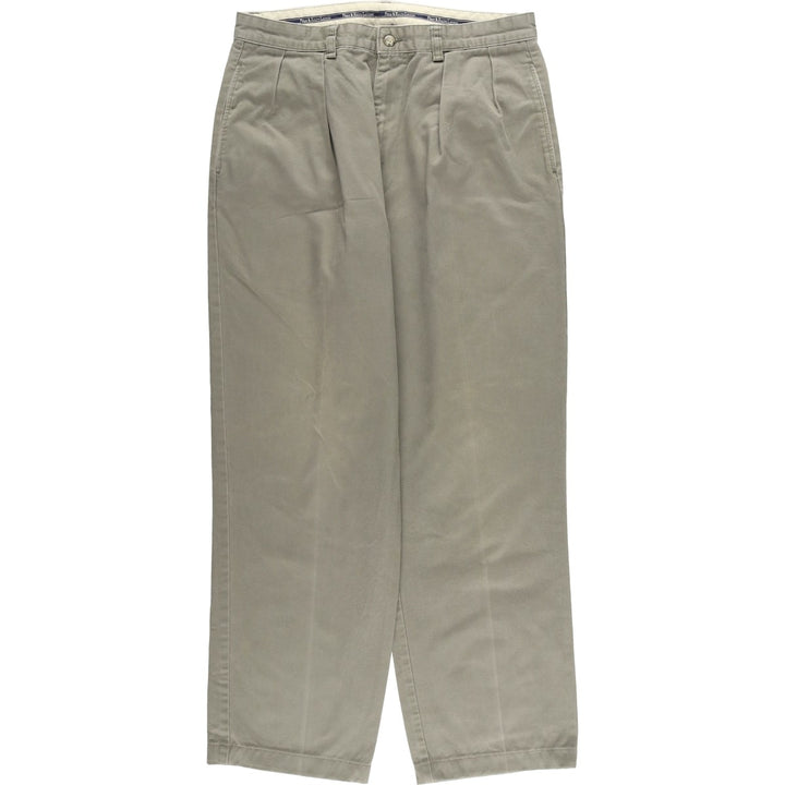 Ralph Lauren Polo Ralph Lauren Chino Pants, Men's Size W33 (approx.) cotton Khaki type beige Vintage Second Hand