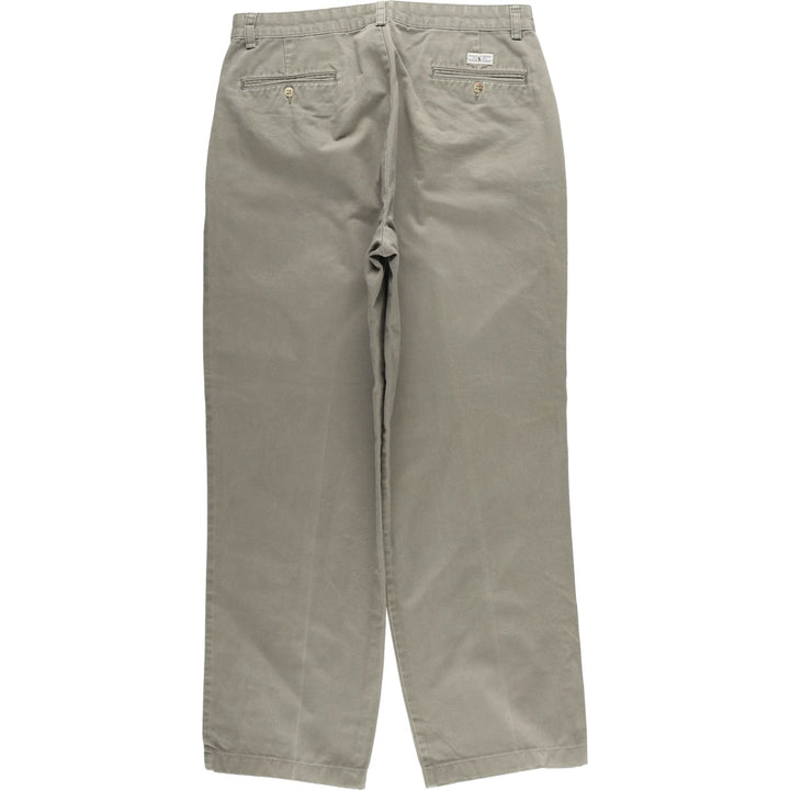 Ralph Lauren Polo Ralph Lauren Chino Pants, Men's Size W33 (approx.) cotton Khaki type beige Vintage Second Hand