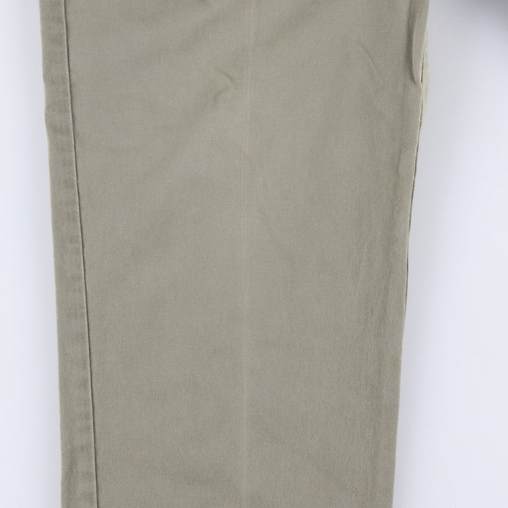 Ralph Lauren Polo Ralph Lauren Chino Pants, Men's Size W33 (approx.) cotton Khaki type beige Vintage Second Hand