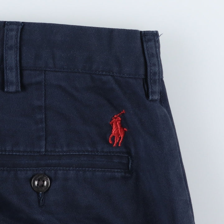 Ralph Lauren POLO by Ralph Lauren PRESTON PANT Chino pants for men, equivalent to w34 cotton navy blue type Vintage Second Hand