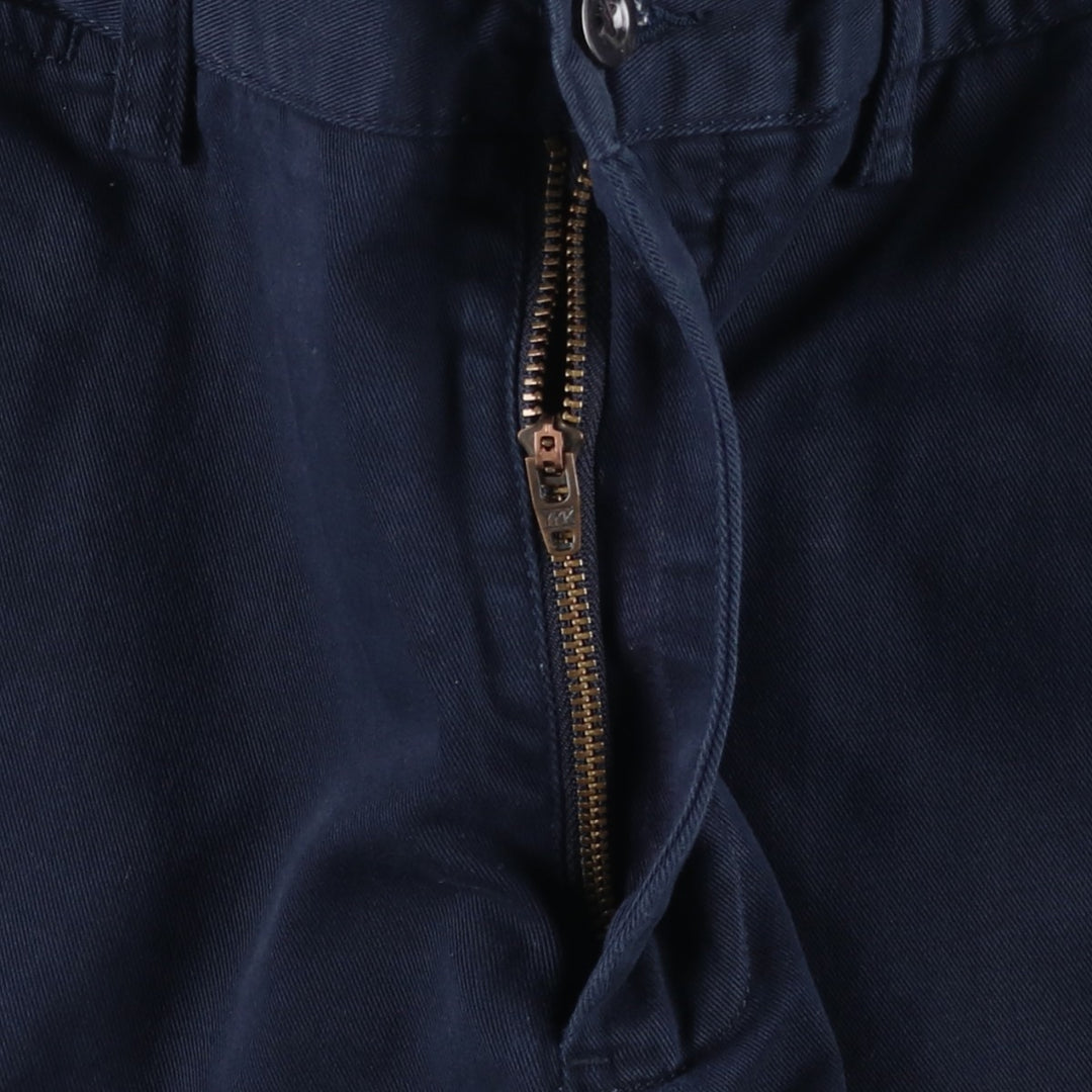 Ralph Lauren POLO by Ralph Lauren PRESTON PANT Chino pants for men, equivalent to w34 cotton navy blue type Vintage Second Hand