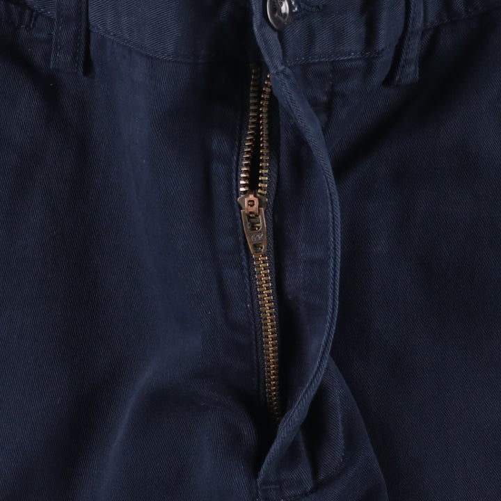 Ralph Lauren POLO by Ralph Lauren PRESTON PANT Chino pants for men, equivalent to w34 cotton navy blue type Vintage Second Hand