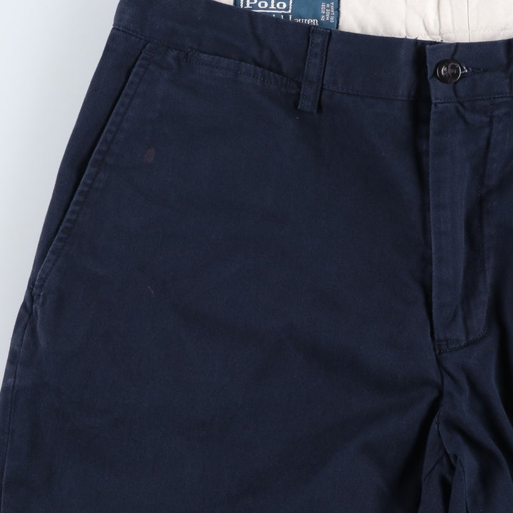 Ralph Lauren POLO by Ralph Lauren PRESTON PANT Chino pants for men, equivalent to w34 cotton navy blue type Vintage Second Hand