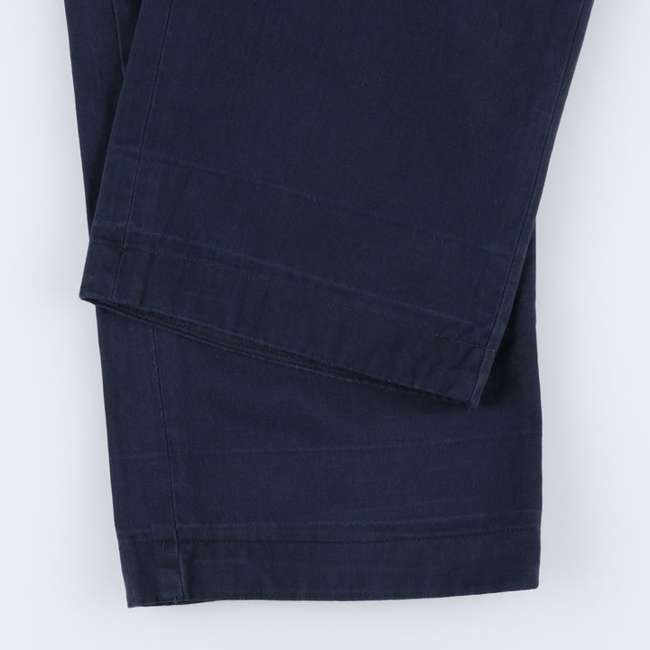 Ralph Lauren POLO by Ralph Lauren PRESTON PANT Chino pants for men, equivalent to w34 cotton navy blue type Vintage Second Hand