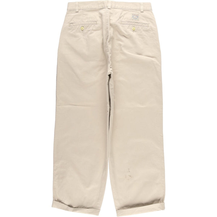 Ralph Lauren POLO by Ralph Lauren Chino Pants Men's W32 equivalent cotton Beige type Vintage Second Hand