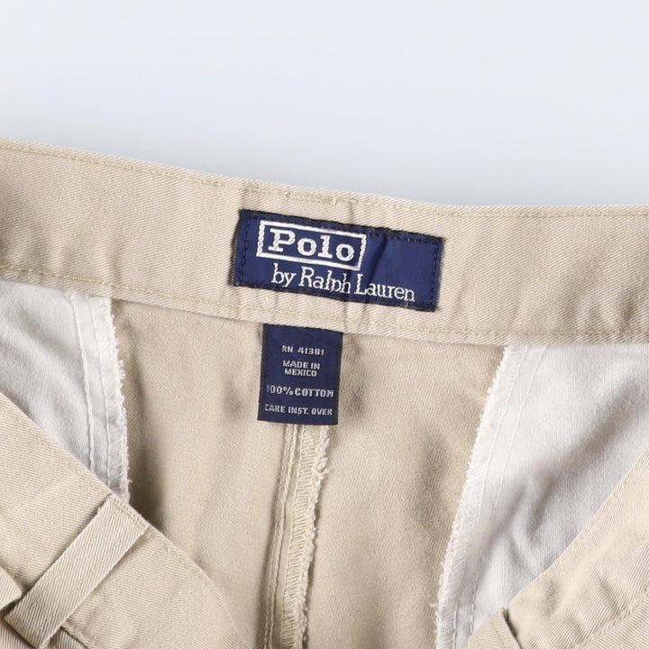 Ralph Lauren POLO by Ralph Lauren Chino Pants Men's W32 equivalent cotton Beige type Vintage Second Hand