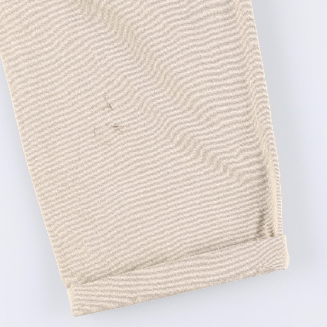 Ralph Lauren POLO by Ralph Lauren Chino Pants Men's W32 equivalent cotton Beige type Vintage Second Hand