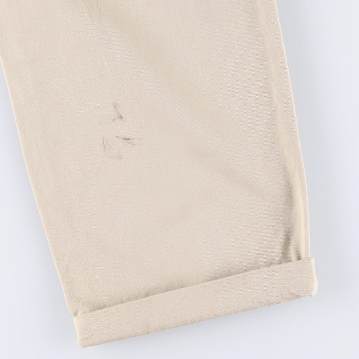 Ralph Lauren POLO by Ralph Lauren Chino Pants Men's W32 equivalent cotton Beige type Vintage Second Hand