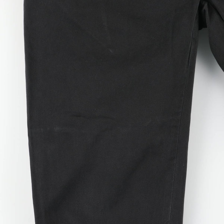 Ralph Lauren POLO RALPH LAUREN CLASSIC FIT PLEATED Two-Pleat Chino Pants, Men's Size W34 (approx.) unclear black type Vintage Second Hand